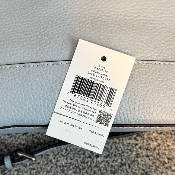 Kate Spade Frosted Blue Crossbody Bag - Picture 4 of 6